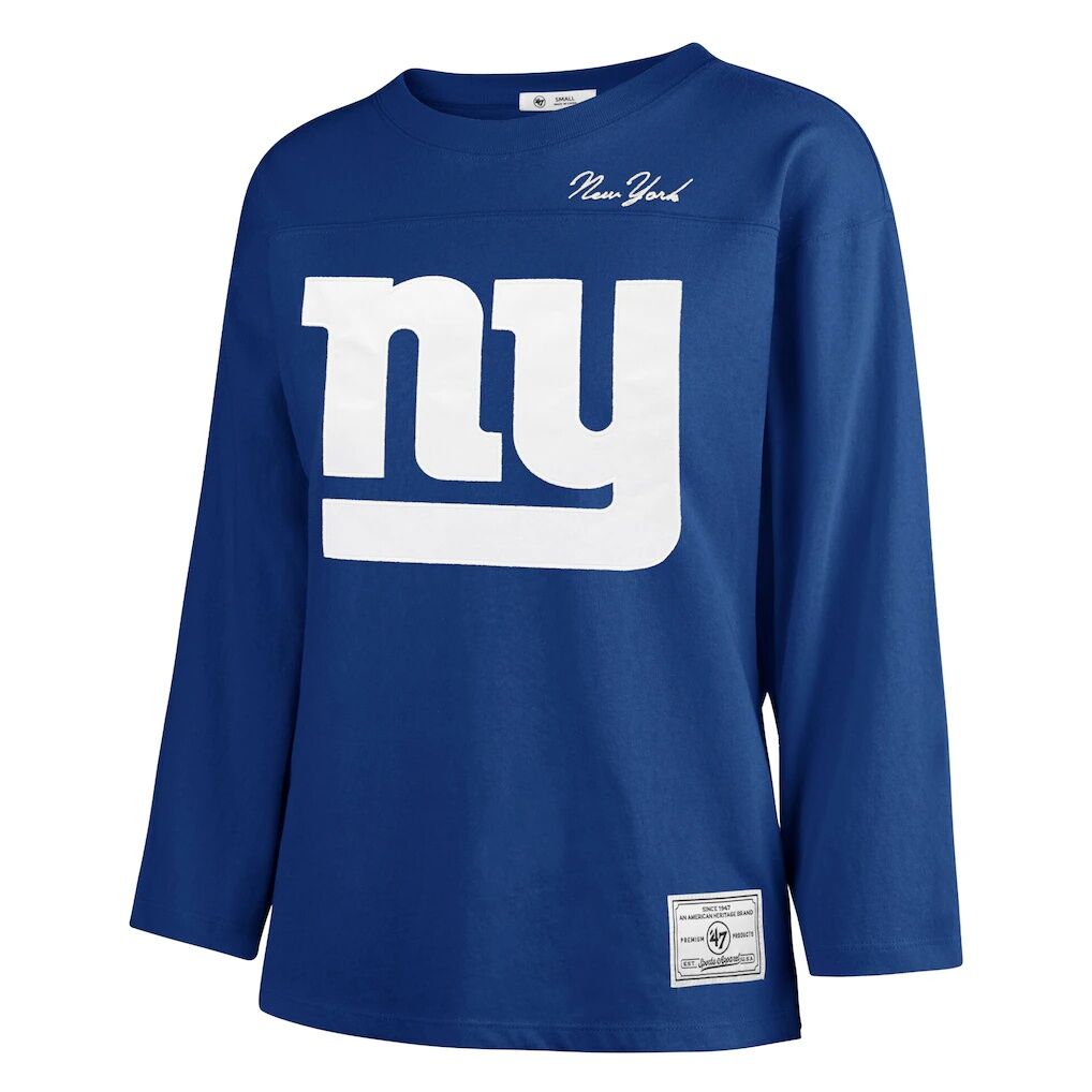 New York Giants '47 Women's Game Nod Timeless T-Shirt - Royal