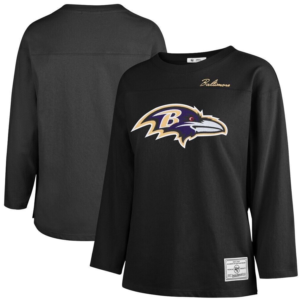 Baltimore Ravens '47 Women's Game Nod Timeless T-Shirt