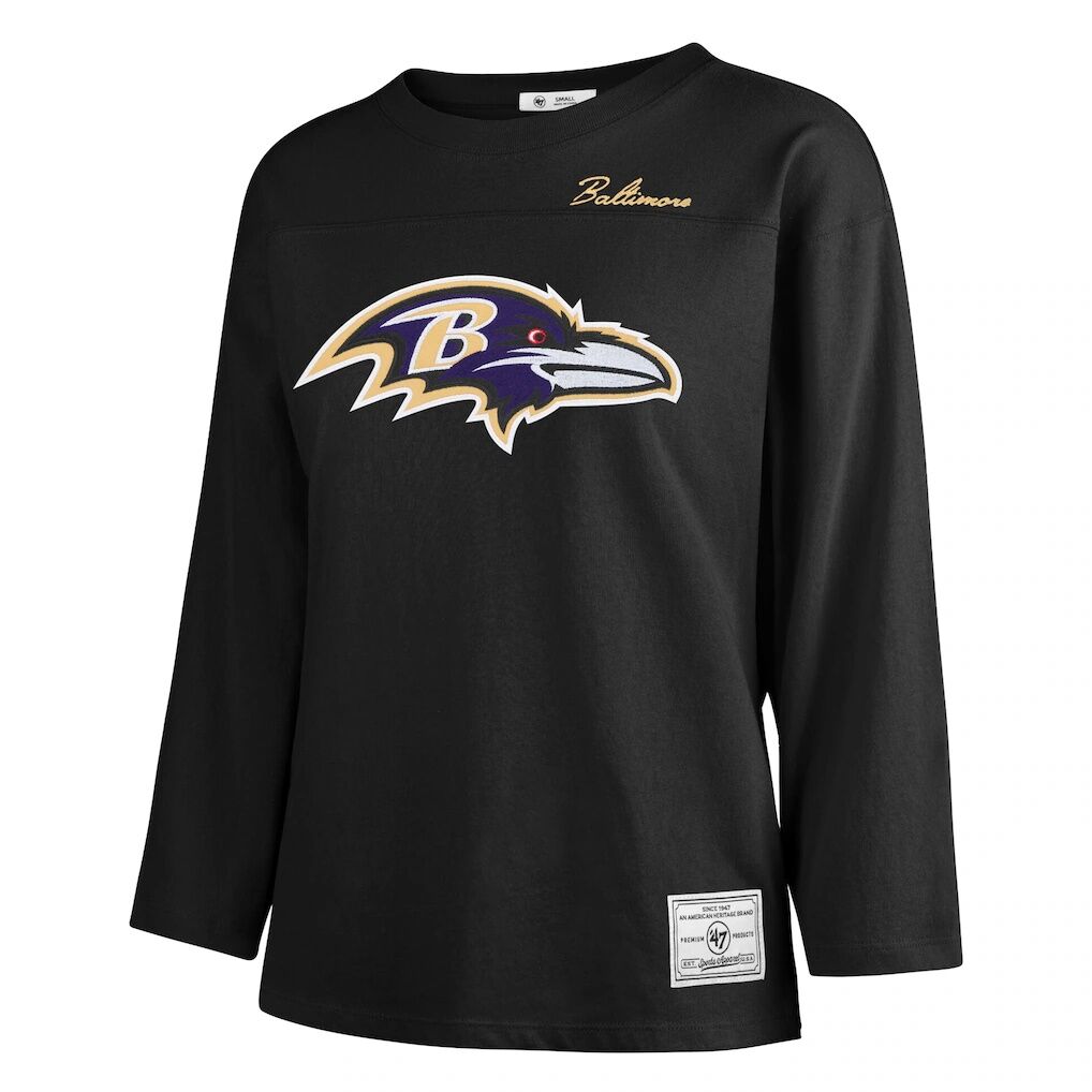 Baltimore Ravens '47 Women's Game Nod Timeless T-Shirt