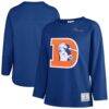 Denver Broncos '47 Women's Game Nod Timeless Long Sleeve T-Shirt - - Front View