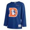 Denver Broncos '47 Women's Game Nod Timeless Long Sleeve T-Shirt - - Side View