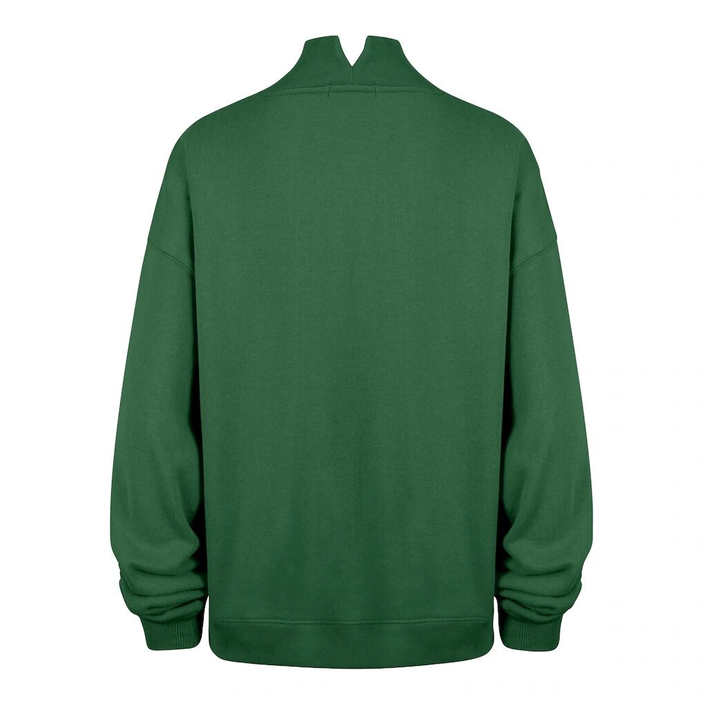 New York Jets '47 Women's Oversized Vantage Mock Neck Sweatshirt