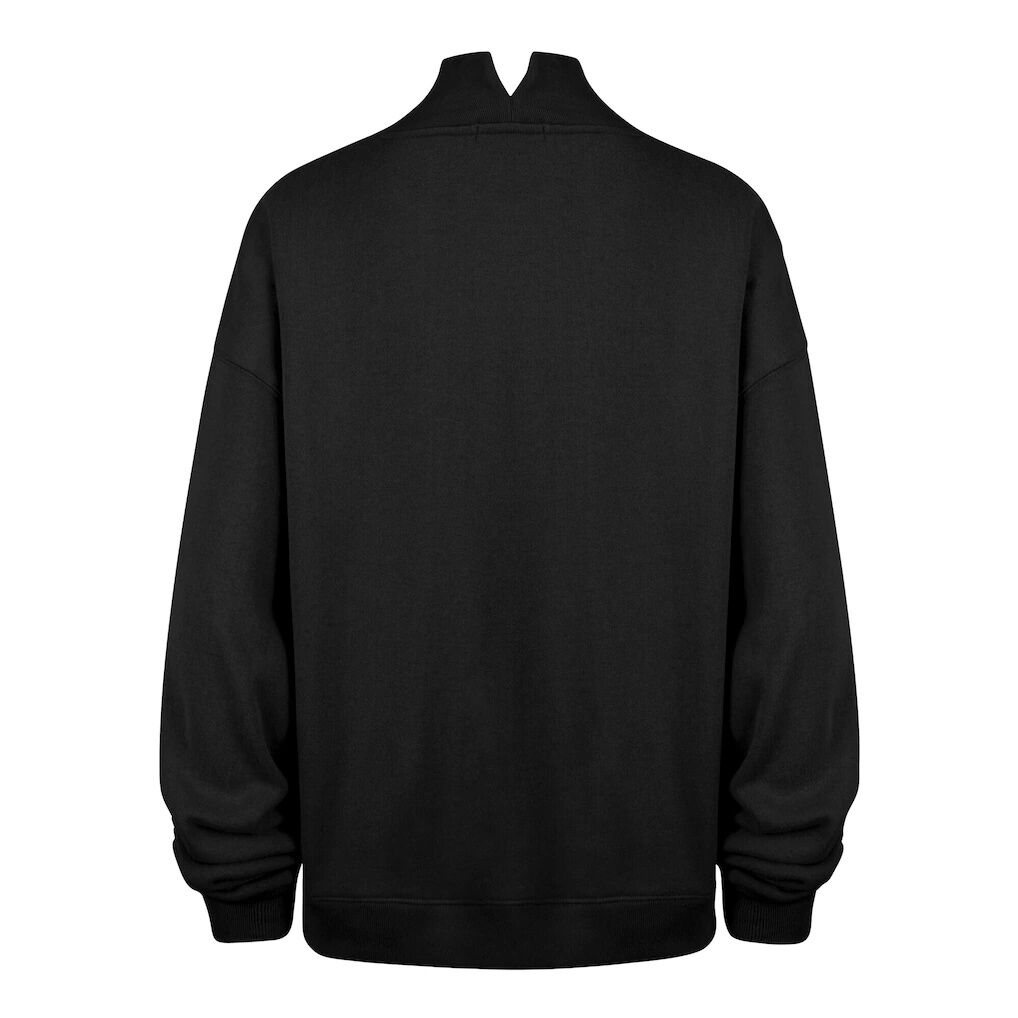 New Orleans Saints '47 Women's Oversized Vantage Mock Neck Sweatshirt