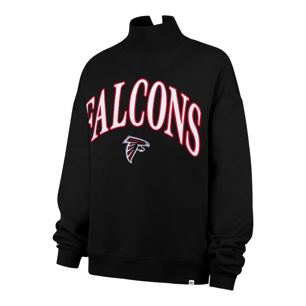 Atlanta Falcons ’47 Women’s Oversized Vantage Mock Neck Sweatshirt