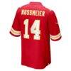 Garrett Nussmeier Kansas City Chiefs Nike Game Jersey - Red - Alt2