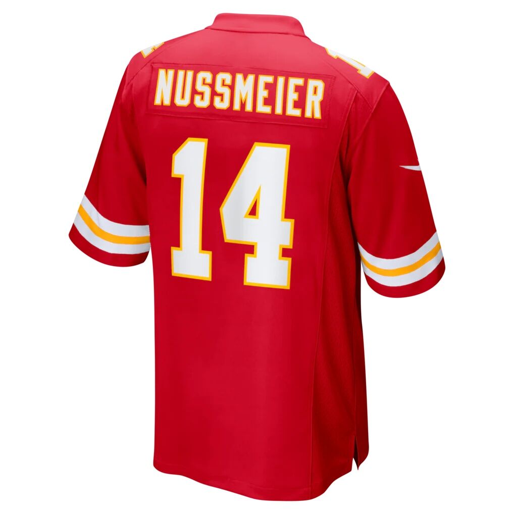 Garrett Nussmeier Kansas City Chiefs Nike Game Jersey