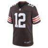 Denzel Boston Cleveland Browns Nike Game Jersey - Brown - Alt1