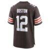 Denzel Boston Cleveland Browns Nike Game Jersey - Brown - Alt2