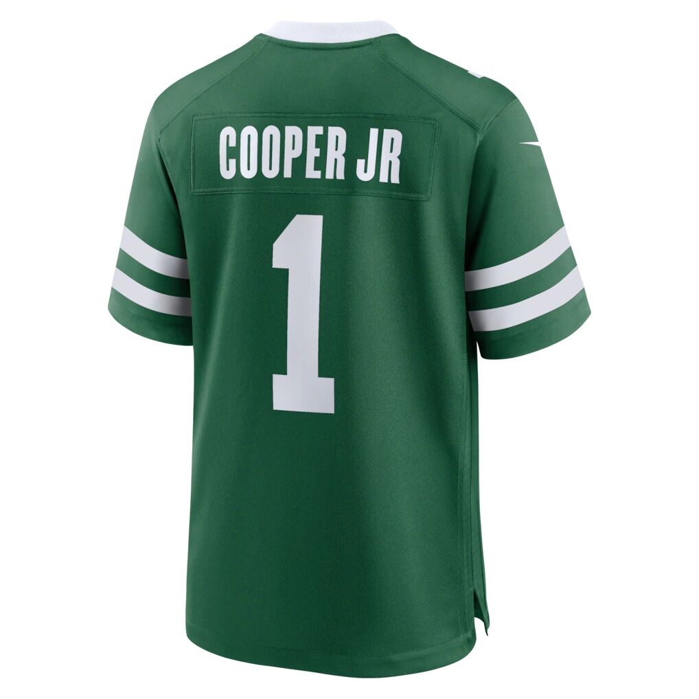 Omar Cooper Jr. New York Jets Nike 2026 NFL Draft First Round Pick No. 30 Team Game Jersey - Legacy Green