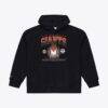 San Francisco Giants Mitchell & Ness MLB Core Essentials Hoodie - Black - Front View