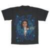 Azzi Fudd Dallas Wings Playa Society Unisex Player T-Shirt - Black - Front View