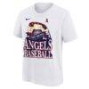 Los Angeles Angels Nike Youth Hometown Collection T-Shirt - White - Side View