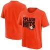 San Francisco Giants Nike Youth Hometown Collection T-Shirt - Orange - Front View