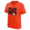 San Francisco Giants Nike Youth Hometown Collection T-Shirt - Orange - Side View