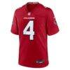 Jahan Dotson Atlanta Falcons Nike Team Game Jersey - Red - Side View