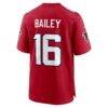 Jake Bailey Atlanta Falcons Nike Team Game Jersey - Red - Detail View
