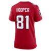 Austin Hooper Atlanta Falcons Nike Women's Team Game Jersey - Red - Detail View