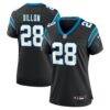 AJ Dillon Carolina Panthers Nike Women's Team Game Jersey - Black - Front View