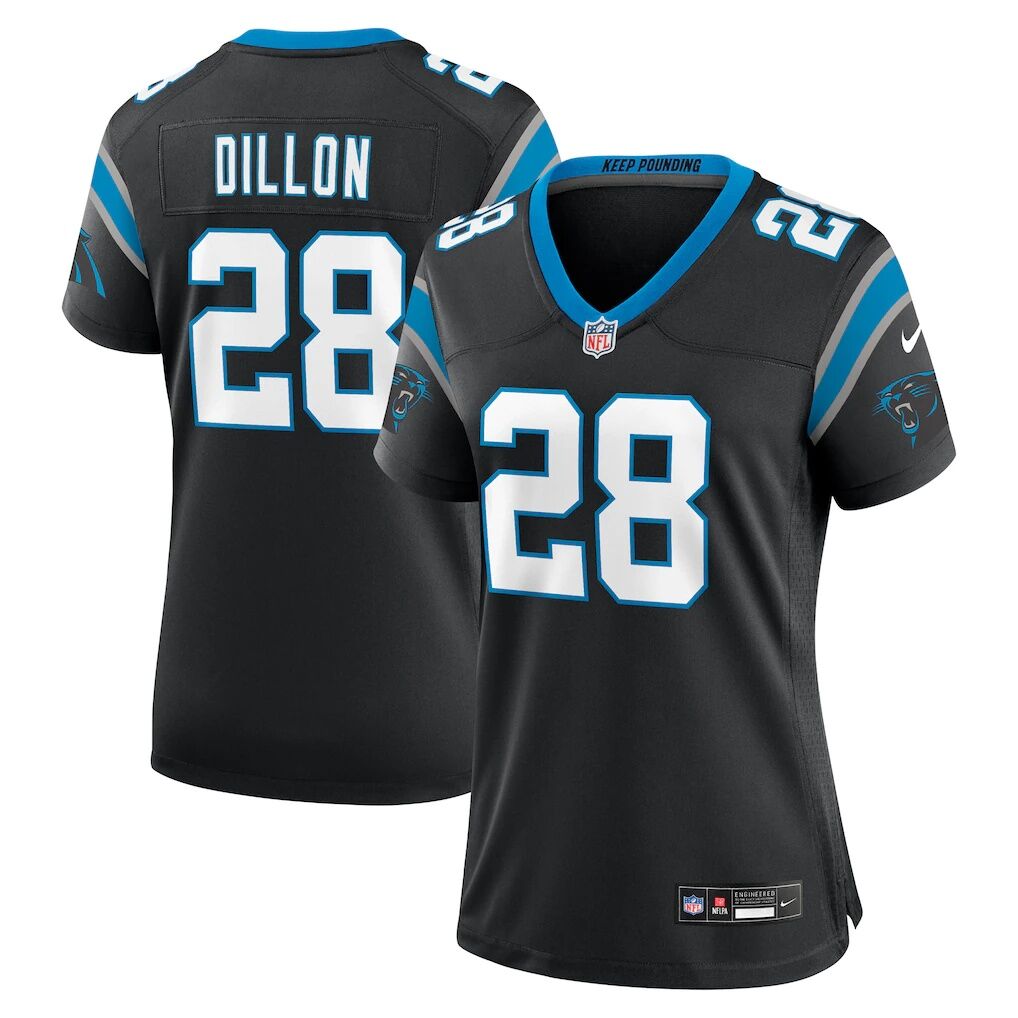 AJ Dillon Carolina Panthers Nike Women's Team Game Jersey