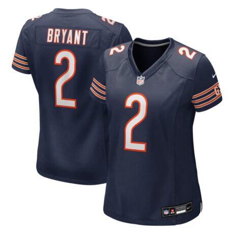 Coby Bryant Chicago Bears Nike Women's Team Game Jersey - Navy - Front View