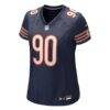 Neville Gallimore Chicago Bears Nike Women's Team Game Jersey - Navy - Side View