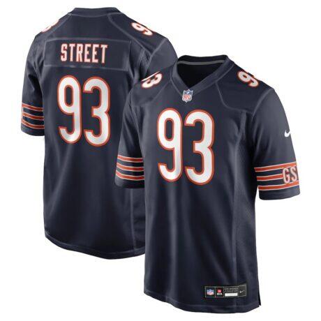 Kentavius Street Chicago Bears Nike Team Game Jersey - Navy - Front View