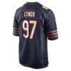 James Lynch Chicago Bears Nike Team Game Jersey - Navy - Detail View
