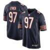 James Lynch Chicago Bears Nike Team Game Jersey - Navy - Front View