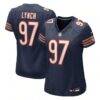 James Lynch Chicago Bears Nike Women's Team Game Jersey - Navy - Front View