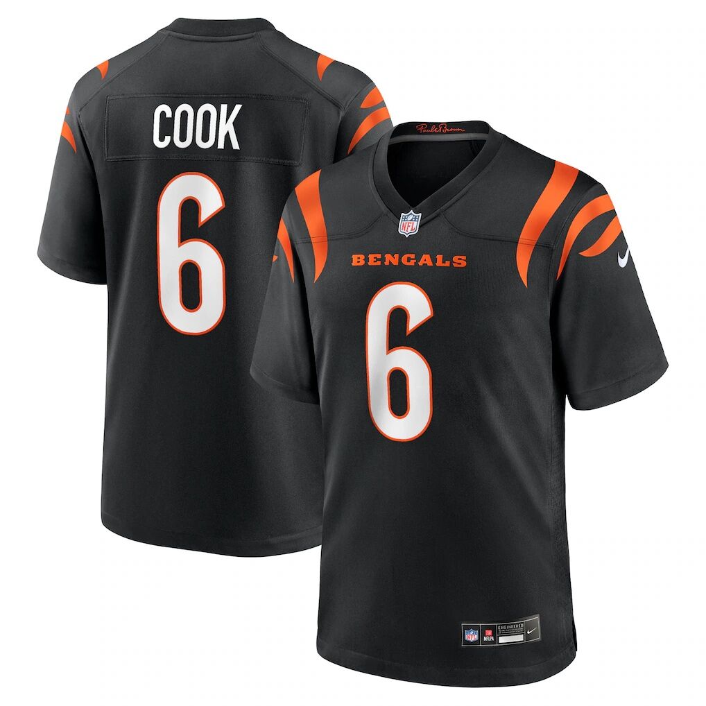 Bryan Cook Cincinnati Bengals Nike Team Game Jersey