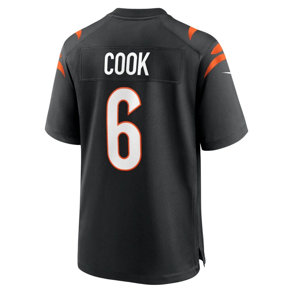 Bryan Cook Cincinnati Bengals Nike Team Game Jersey