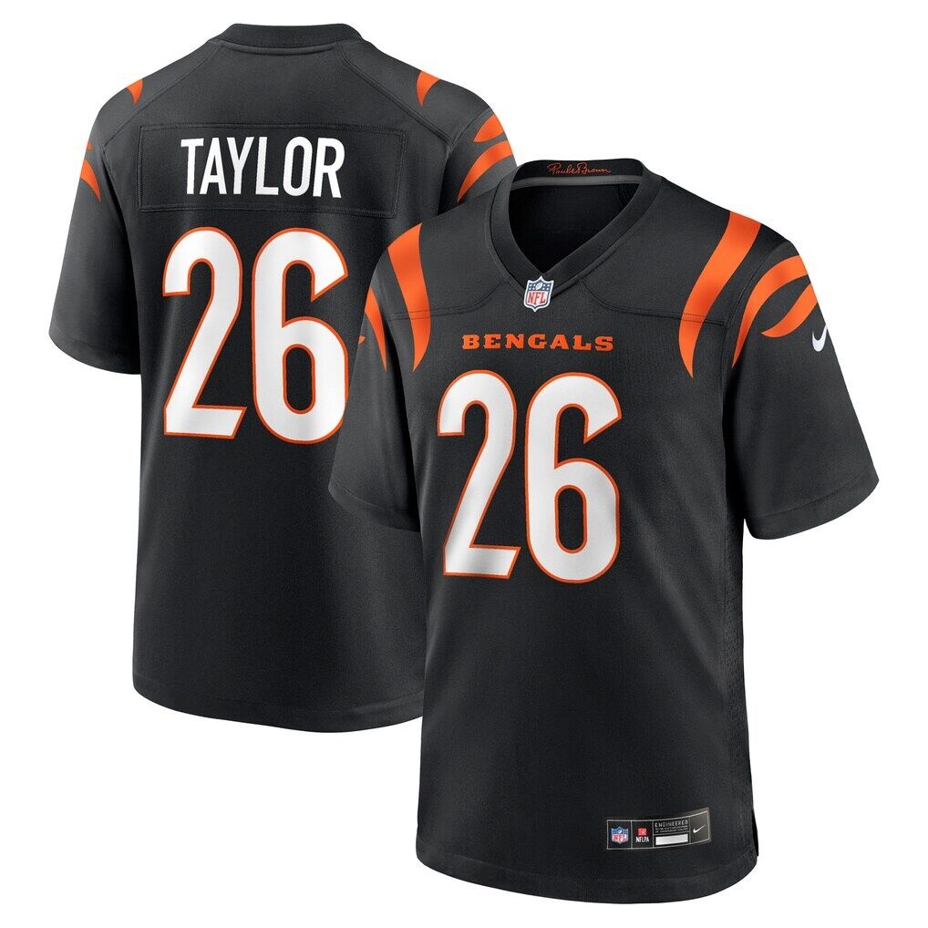 Ja’Sir Taylor Cincinnati Bengals Nike Team Game Jersey