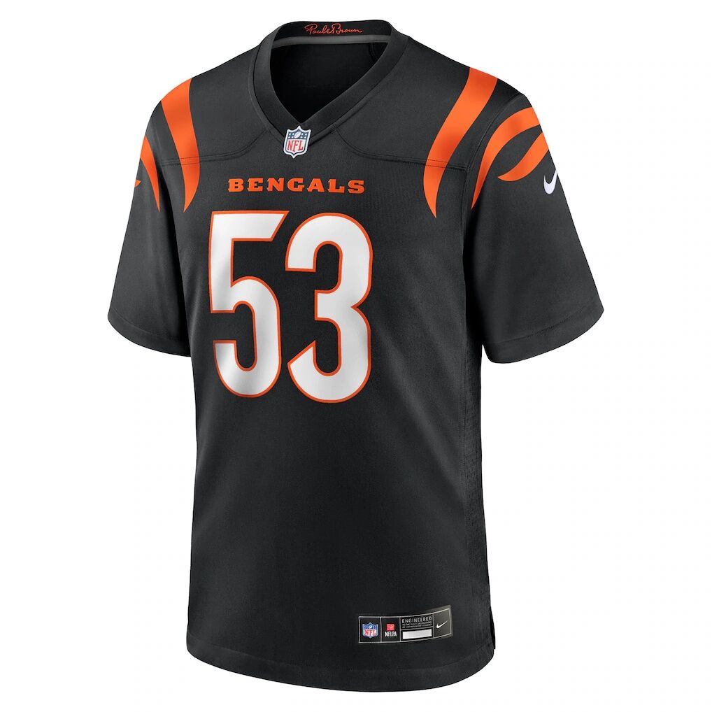 Boye Mafe Cincinnati Bengals Nike Team Game Jersey