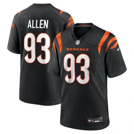 Jonathan Allen Cincinnati Bengals Nike Team Game Jersey - Black - Front View