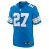 Christian Izien Detroit Lions Nike Team Game Jersey - Blue - Side View