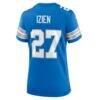 Christian Izien Detroit Lions Nike Women's Team Game Jersey - Blue - Detail View