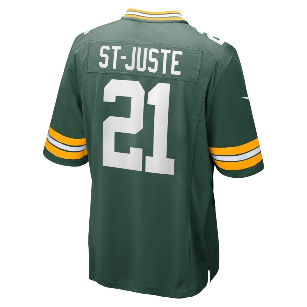 Benjamin St-Juste Green Bay Packers Nike Team Game Jersey