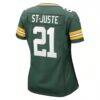Benjamin St-Juste Green Bay Packers Nike Women's Team Game Jersey - Green - Detail View