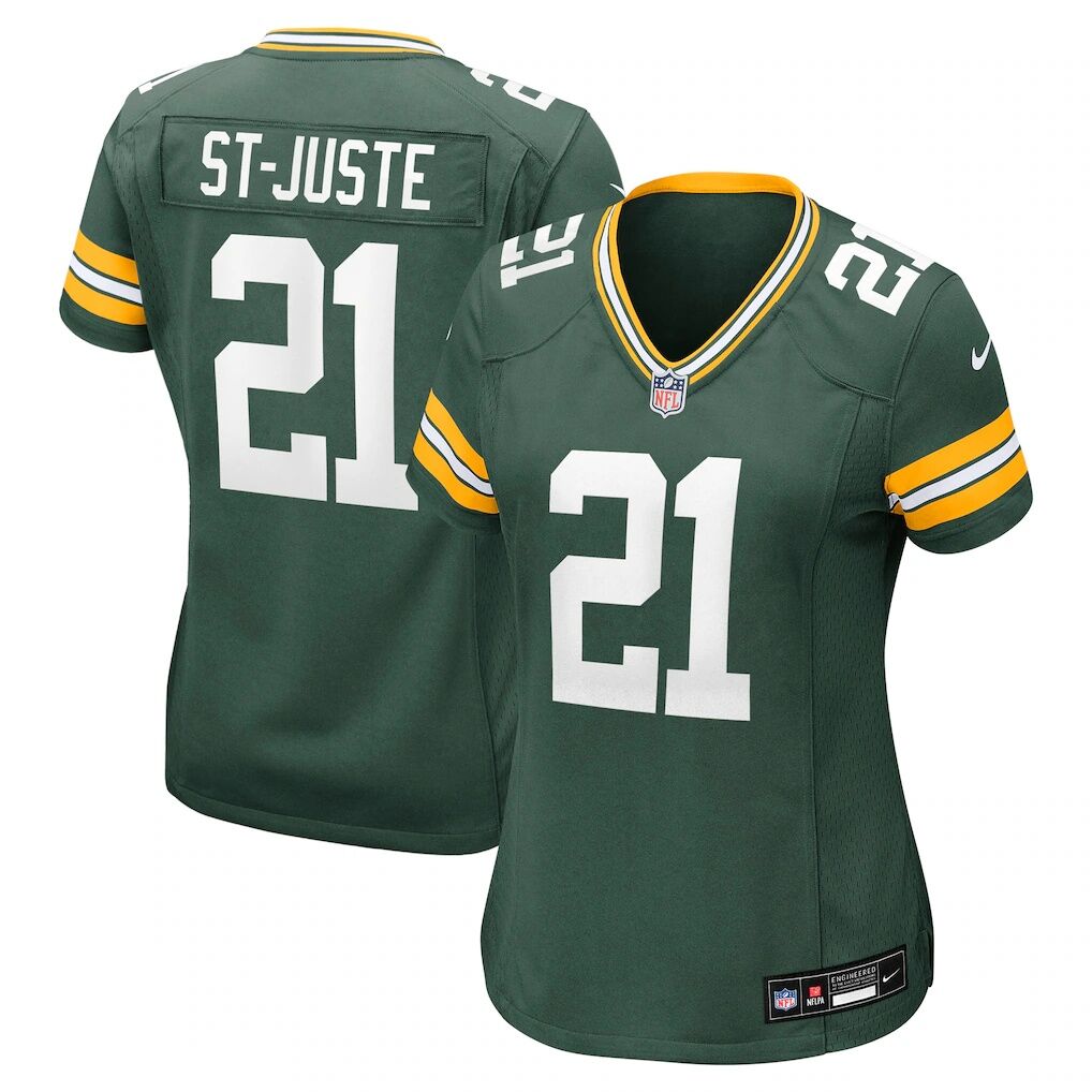 Benjamin St-Juste Green Bay Packers Nike Women's Team Game Jersey