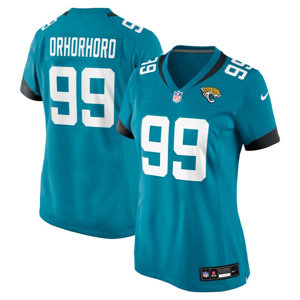 Ruke Orhorhoro Jacksonville Jaguars Nike Women's Team Game Jersey