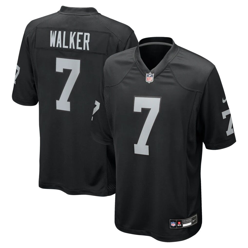 Quay Walker Las Vegas Raiders Nike Team Game Jersey