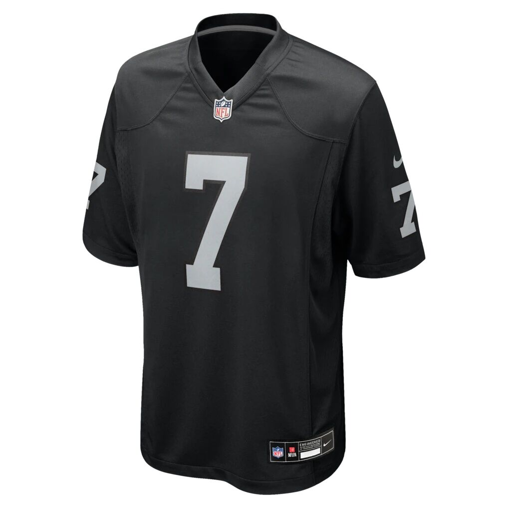 Quay Walker Las Vegas Raiders Nike Team Game Jersey