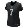 Quay Walker Las Vegas Raiders Nike Women's Team Game Jersey - Black - Side View