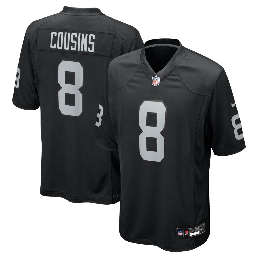 Kirk Cousins Las Vegas Raiders Nike Team Game Jersey