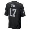 Nakobe Dean Las Vegas Raiders Nike Team Game Jersey - Black - Detail View