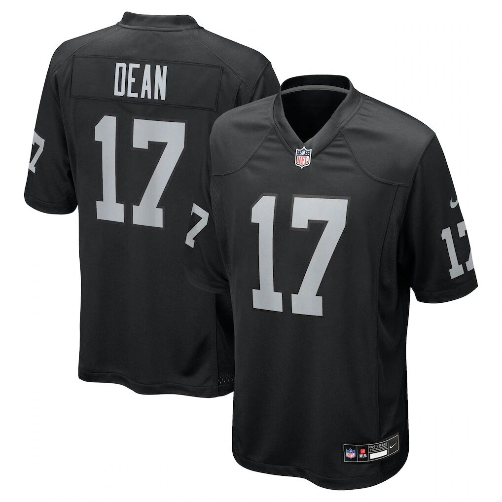 Nakobe Dean Las Vegas Raiders Nike Team Game Jersey