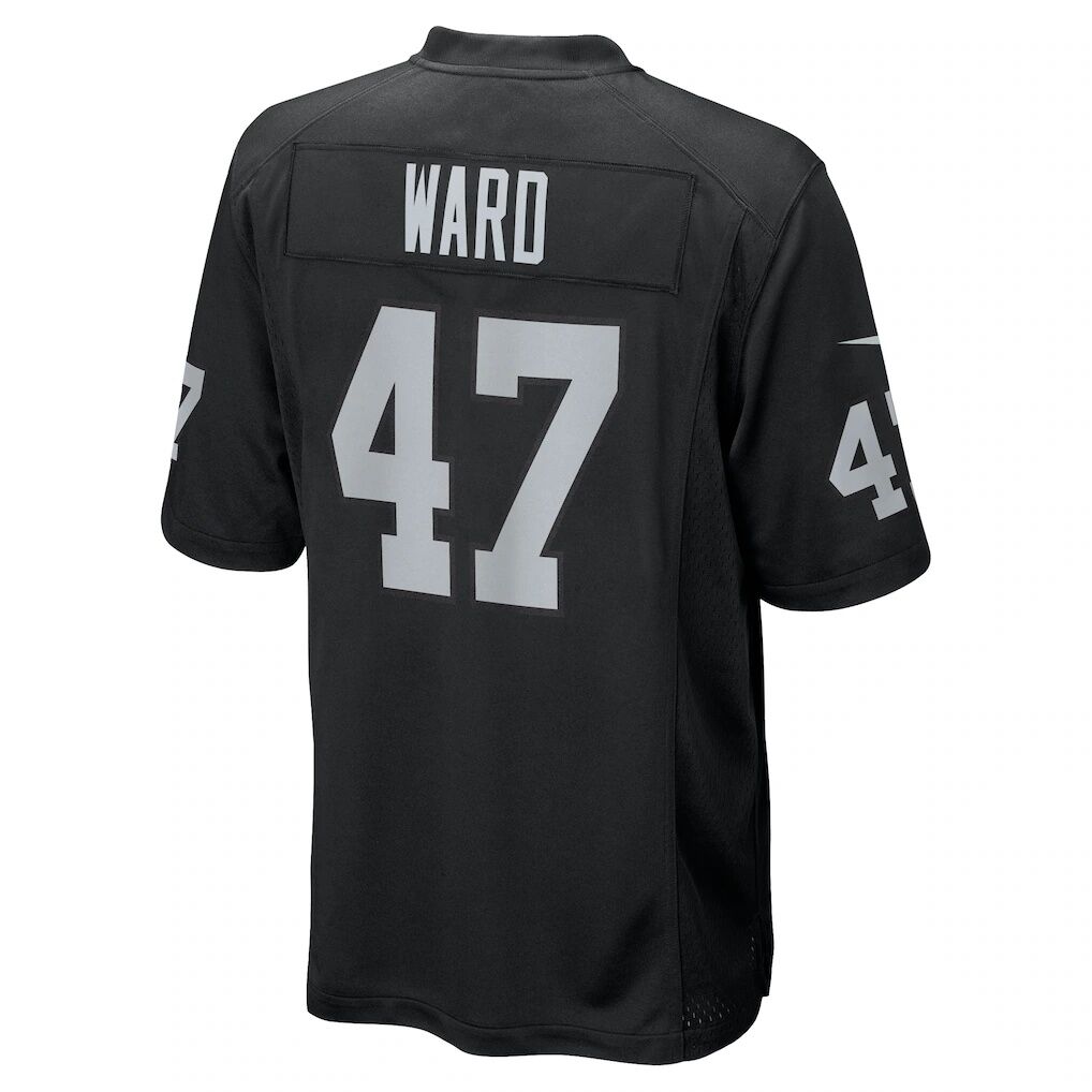 Alex Ward Las Vegas Raiders Nike Team Game Jersey