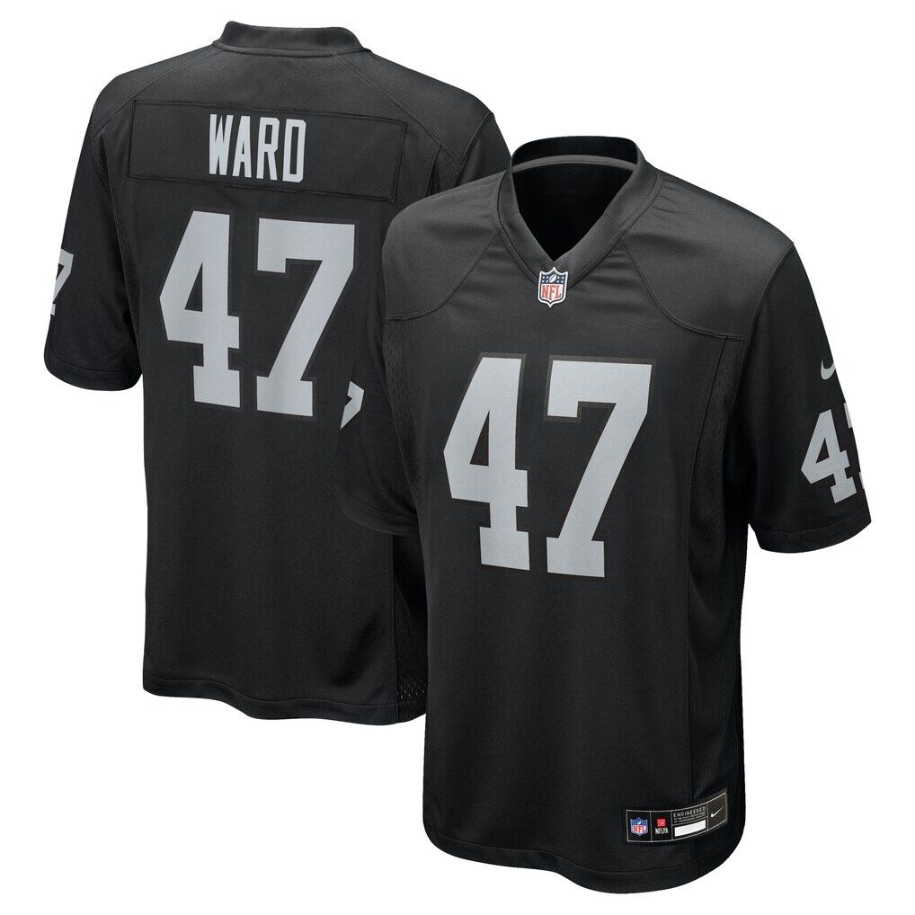 Alex Ward Las Vegas Raiders Nike Team Game Jersey