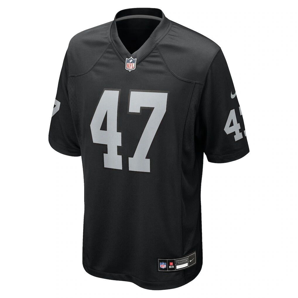 Alex Ward Las Vegas Raiders Nike Team Game Jersey