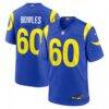 Wyatt Bowles Los Angeles Rams Nike Team Game Jersey - - Front View